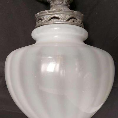 CEILING GLASS SHADE LAMP
