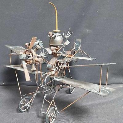 FANTASY FLYING MACHINE MID-CENTURY SCULPTURE 