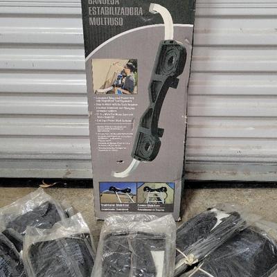 NEW HUSKY STABILIZER TRAY WITH MULTI RUBBER GLOVES