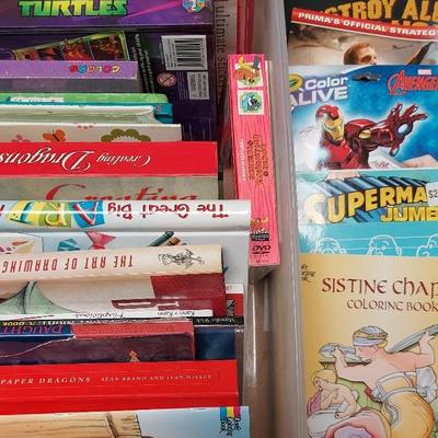 MYSTERY CHILDREN/TEEN TITLES AND COLORING BOOKS
