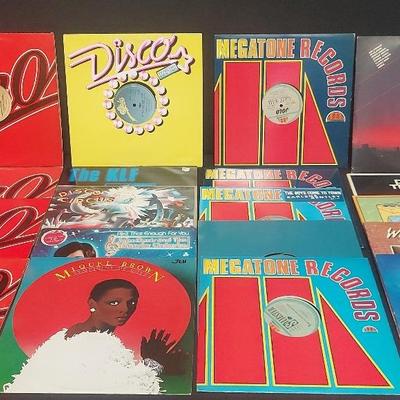 LOT 1 OF ECLECTIC  RECORDS WITH VARIOUS ARTISTS AND  MUSIC