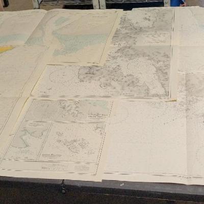 VINTAGE MARITIME/NAUTICAL CHARTS #2