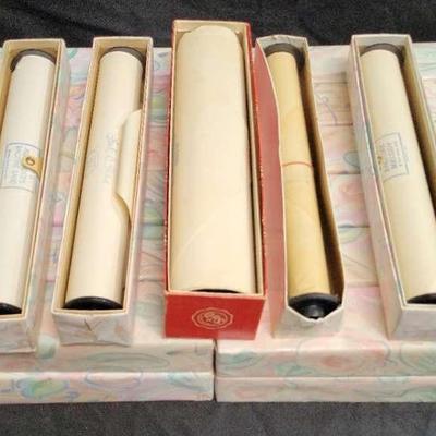 VINTAGE PLAYER PIANO MUSIC ROLLS
