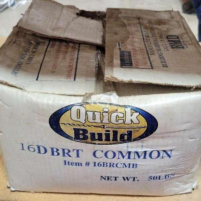 50 LBS OF 16D BRT COMMON NAILS 