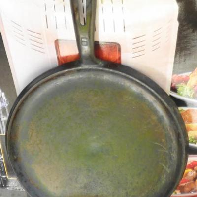 9" round griddle