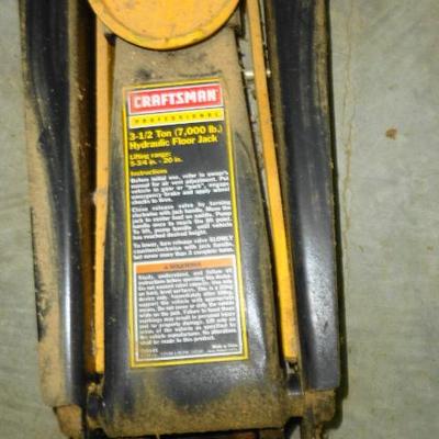 Sale Photo Thumbnail #11: Craftsman 3.5 ton floor jack