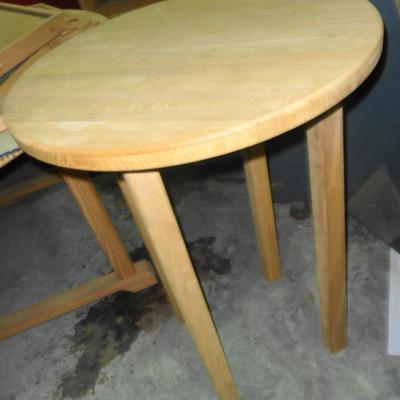 Hand crafted pub table