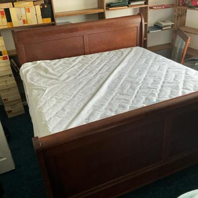 King Sleigh Bed With Rest & Restore Semi Gel Mattress