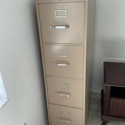 HON Metal Filing Cabinet #2