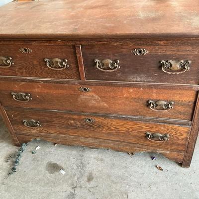 VTG Low Chest Of Drawers