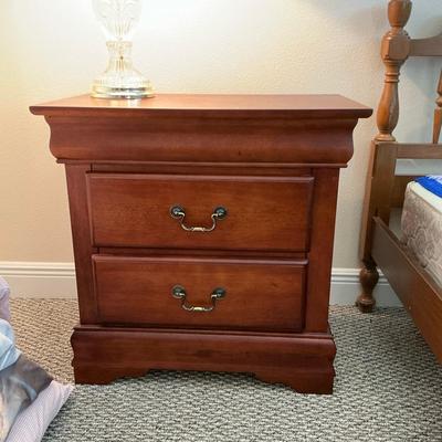 Wood Side Table 