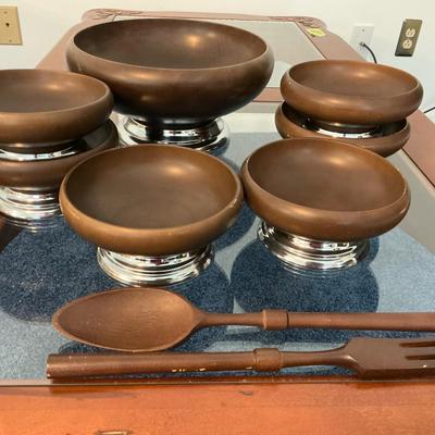 1950s Hellerware Salad Set