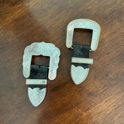 Montana Silversmith’s His & Hers Belt Buckles 