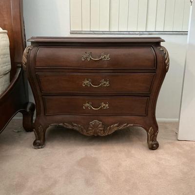 Hickory White Filligree Chest Table 