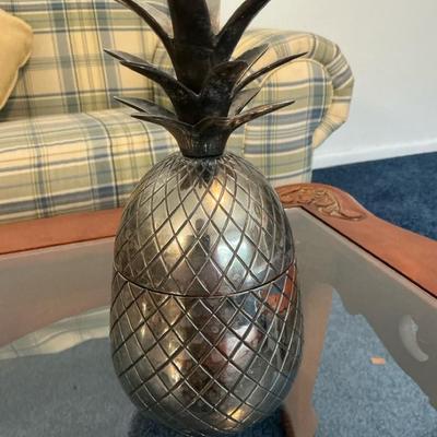 Pewter Welcoming Pineapple