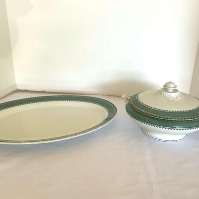 Princess Serving Platter & Bowl