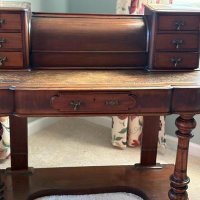Antique British Mahogony Writing Desk