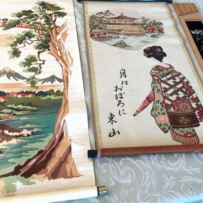 Asian Scrolls And Art