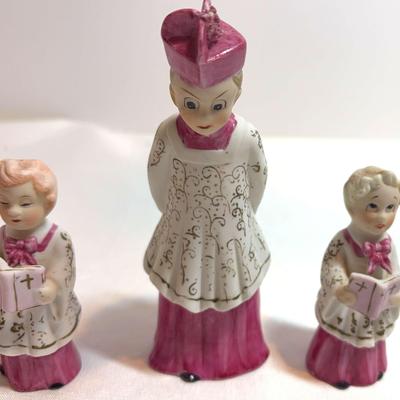 Three Lefton Porcelain Figures 