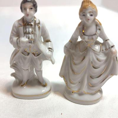 Vintage Porcelain Figures - Occupied Japan Era