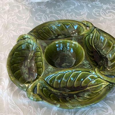 Green California Pottery Server