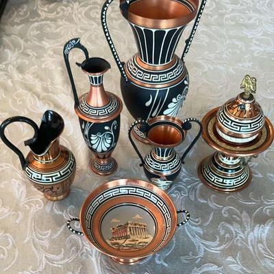 Greek Copper Vases