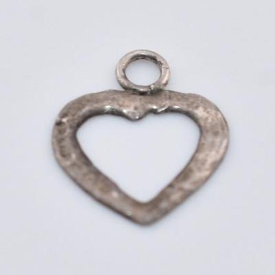 Sterling Silver Heart Charm