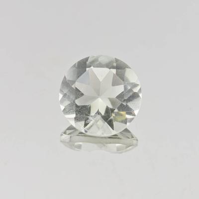 3.2ct Green Tint Faceted Quartz 