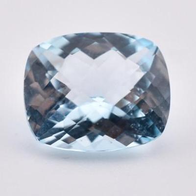 4.7 Carat Natural Cushion Sky Blue Topaz - VS