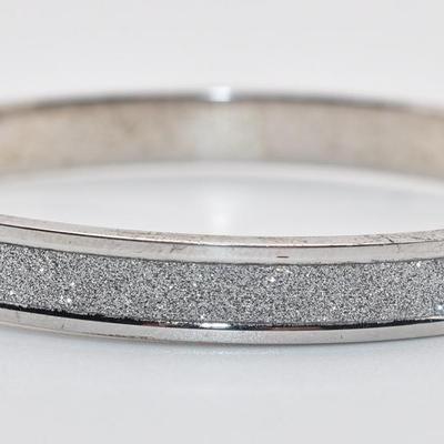 Sterling Silver Clamp Bangle Bracelet