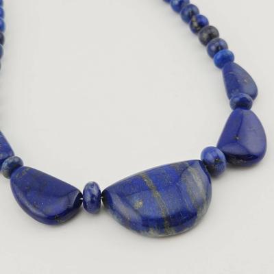 Jay King DTR Sterling Silver Lapis Lazuli Beaded Necklace 