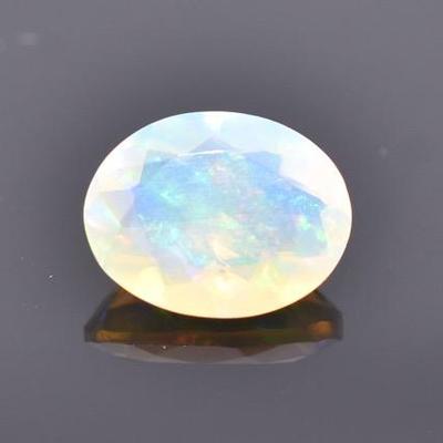 1.1 Carat Natural Unheated Oval Fire Opal - AAA