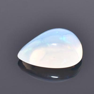 1.5 Carat Natural Unheated Pear Fire Opal Cabochon