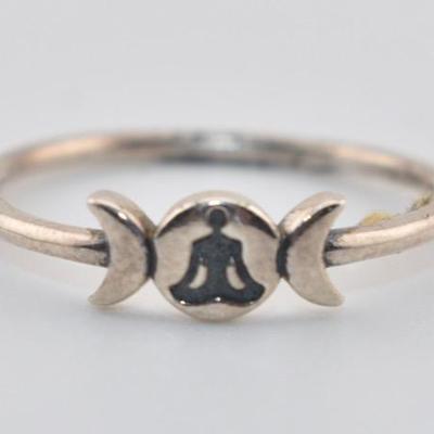 Sterling Silver Meditation Ring