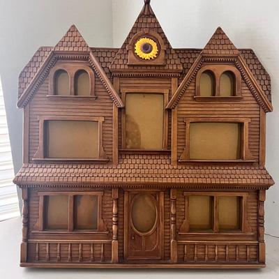 Syroco Victorian House Photo Frame Sunflower Emblem 