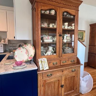 Antique hutch 