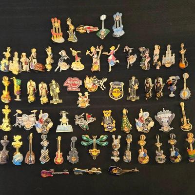 Hard Rock Pins: Chicago - Lot 5 (LR)