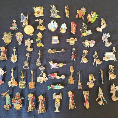 Hard Rock Pins: USA - Lot 5 (LR)
