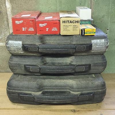 Porter-Cable Finishing Nailer Lot + (WS)
