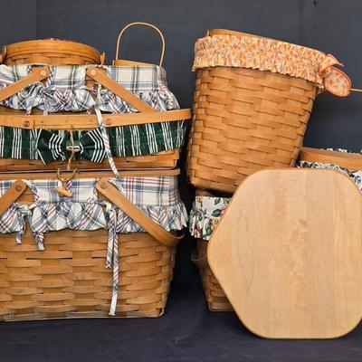 Longaberger Baskets - Lot 1 (LR)