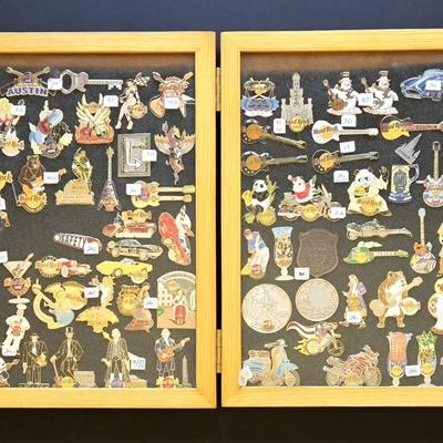 Displayed Hard Rock Pins - Lot 3 (LR)