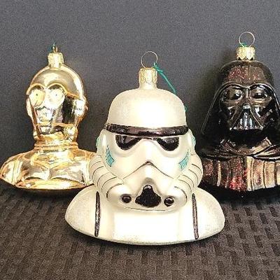 C. Radko Star Wars Ornaments (DR)