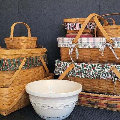 Longaberger Baskets - Lot 2 (LR)
