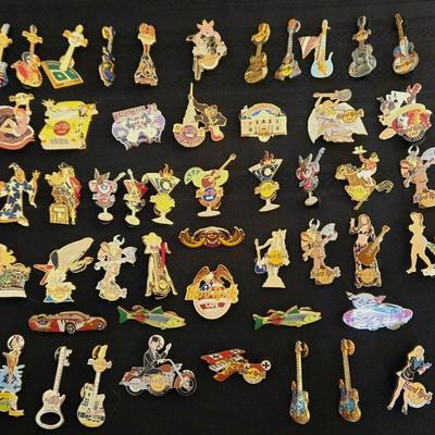 Hard Rock Pins: USA - Lot 6 (LR)