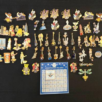 Hard Rock Pins: Chicago - Lot 1 (LR)