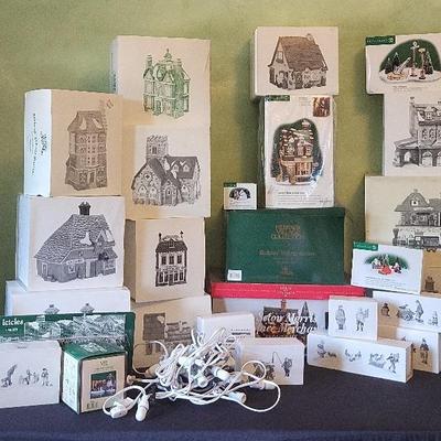 Dept. 56: Dickens' Village Series - Lot 3 (BR4)