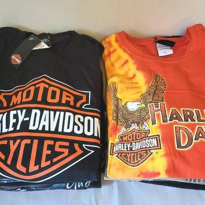 Harley T-Shirts - Lot 3 (LR)