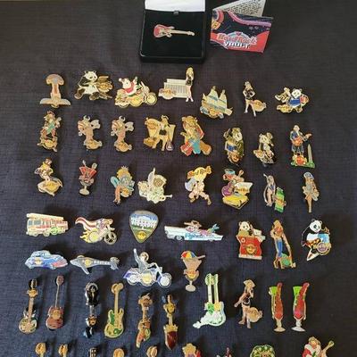 Hard Rock Pins: USA - Lot 4 (LR)