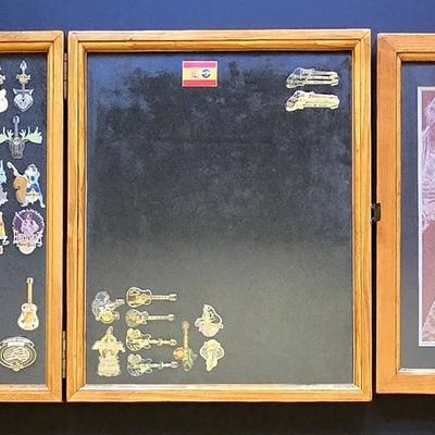 Displayed Hard Rock Pins - Lot 4 (LR)