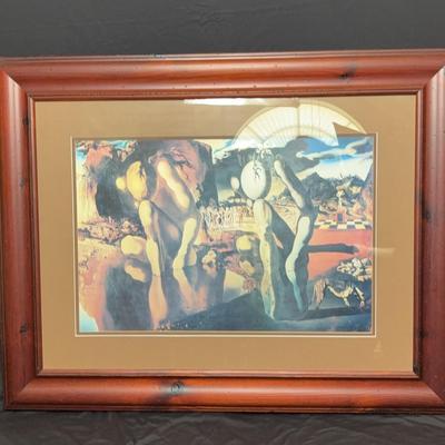 “Metamorphose De Nacisse” Print Of Original Oil Paint By Salvador Dali